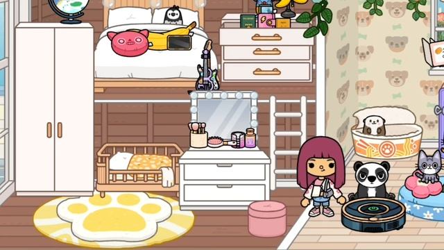 Я стала роботом пылесосом//Toca Boca//Тока Бока//Элина змейка? ? смотреть онлайн