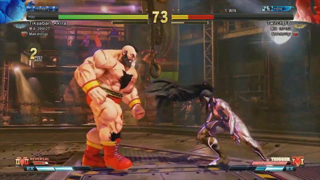 Tiksabari Akira's STREET FIGHTER V: CHAMPION EDITION смотреть онлайн