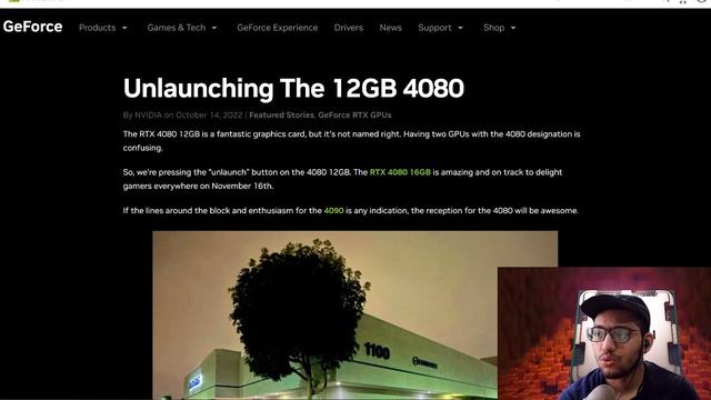 Nvidia UNLAUNCHED 4080 12GB after Backlash смотреть онлайн