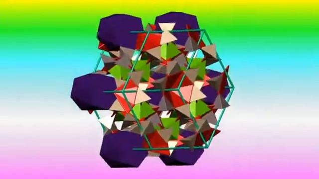 Cordierite crystal structure. Кристаллическая структура Кордиерита смотреть онлайн