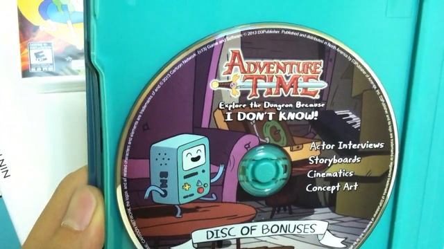 Adventure Time Explore the Dungeon Because I don't Know ! Collector's Edition 3DS Unboxing смотреть онлайн