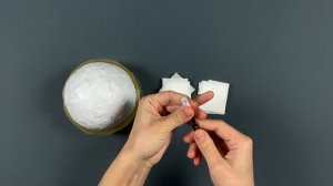 Рафаэлло своими руками из бумаги | Как сделать конфету Рафаэлло из папье-маше