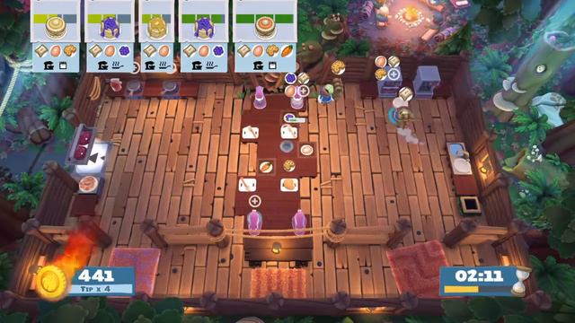 1131 4 Star Overcooked!2 1P Campfire Cook Off [3-1]