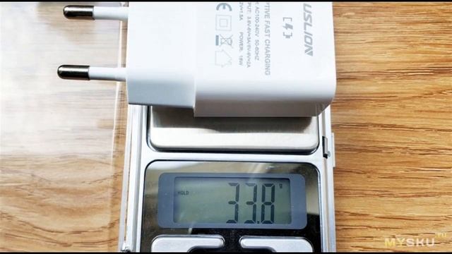 Отличное зарядное устройство USLION 18W QC3.0/AFC/FCP. Реальные характеристики за небольшие деньги! смотреть онлайн