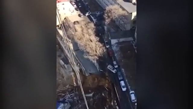 Обвал дороги Владивосток смотреть онлайн