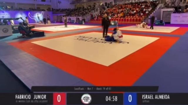 Fabrício Andrey ( Fight Sport ) X Israel Almeida ( GFTEAM ) / World Pro 2021 / Jiu-Jitsu смотреть онлайн
