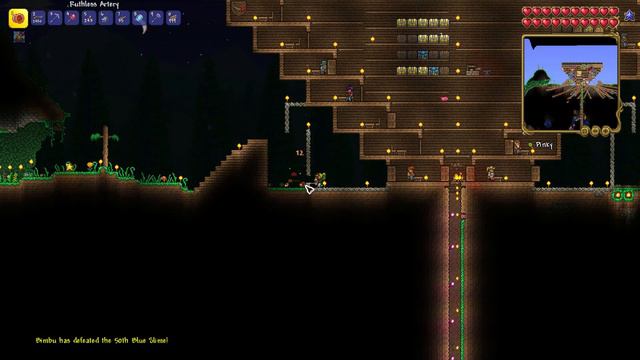 Can Pinky show up during a Slime Rain ? - Terraria 1.4.3.2 смотреть онлайн