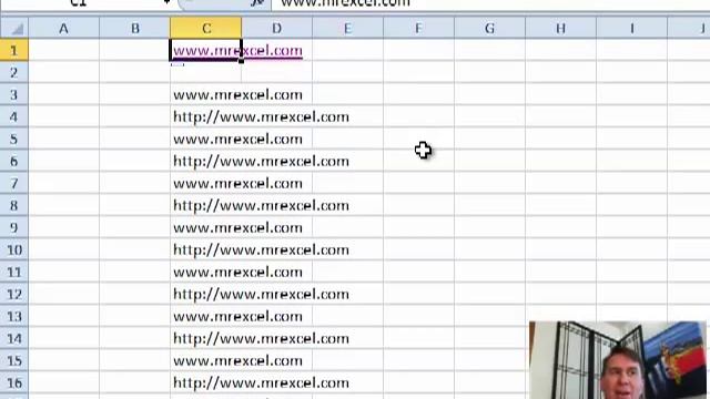 Excel - Hyperlinked Cells: Episode 1360 смотреть онлайн