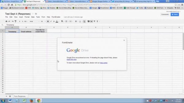 Installing FormEmailer Script