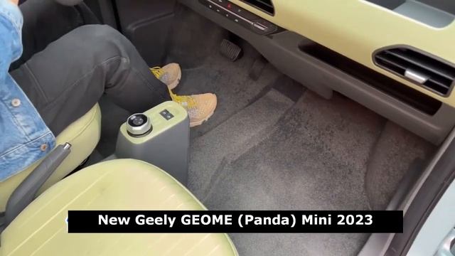 Cute and Cool, Standard EPS Electronic ABS and EBD New Geely Panda Mini 2023 смотреть онлайн