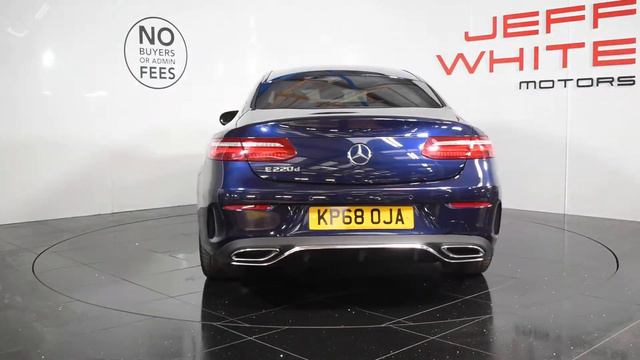 2018 MERCEDES E220d AMG Line Premium 2dr Coupe 9G-Tronic Automatic смотреть онлайн
