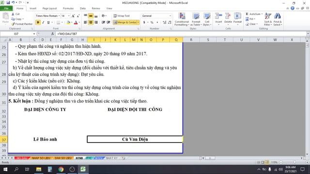 HỒ SƠ CHẤT LƯỢNG TRÊN EXCEL CÓ SỬ DỤNG VBA смотреть онлайн