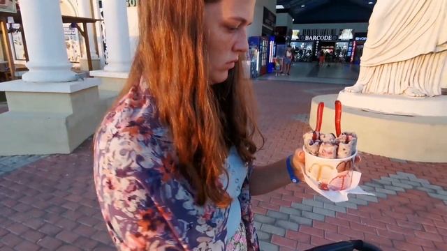 ТУРЦИЯ-ОКТЯБРЬ 2023. Рассекли бровь в последний день отдыха! Пробуем тайское мороженое смотреть онлайн