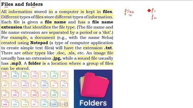 What are Files and folders in Operating Systems in HINDI URDU смотреть онлайн