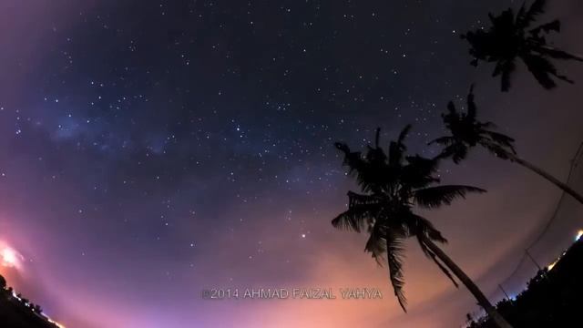 Milky timelapse with SONY NEX 5T and Samyang 8mm fisheye смотреть онлайн