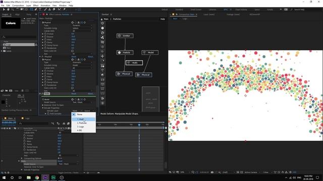 After Effects Tutorial - Particles Logo Animation with Stardust in After Effects смотреть онлайн