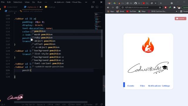 Liquid Tab bar animation | Simple CSS Animations смотреть онлайн