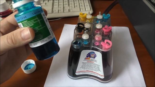 Как заправить СНПЧ смотреть онлайн