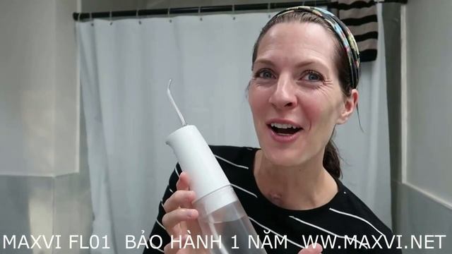 Hướng dẫn sử dụng Máy tăm nước MAXVI FL01 có nút chỉnh tốc lực và ngắt thông minh смотреть онлайн