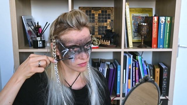 Lagertha inspired viking fantasy makeup tutorial | Halloween makeup ideas смотреть онлайн