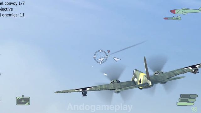 Warplanes: WW2 Dogfight Gameplay Walkrough Part 4 (Android, Ios) смотреть онлайн