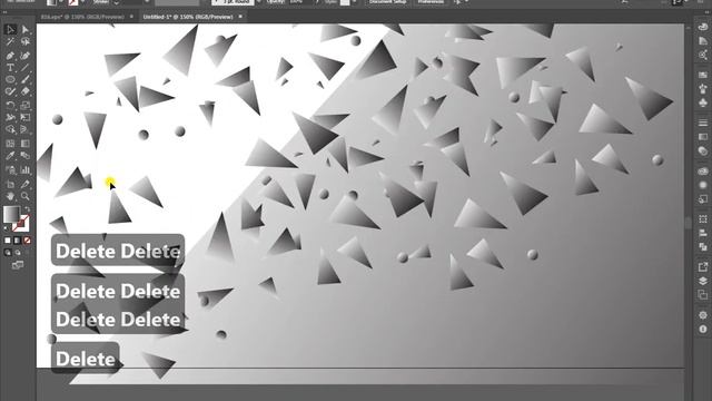 #indexofdesign Particles Background In Illustrator | Particles Effects | Adobe Illustrator Tutorial