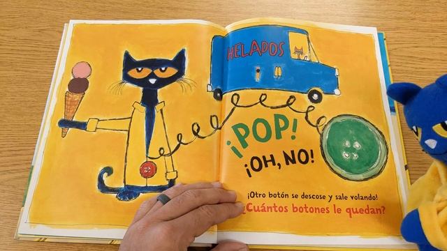 PETE EL GATO and His Four Groovy Buttons de Eric Litwin -Cuentacuentos: Gastón Morineau смотреть онлайн
