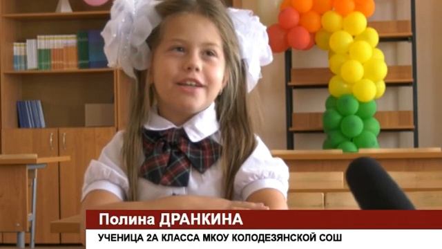 Как учатся дети в Колодезянской школе? смотреть онлайн