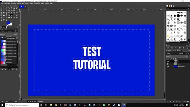 GIMP 3D TEXT mit Schatten erstellen! | Gimp Tutorial 2020 смотреть онлайн
