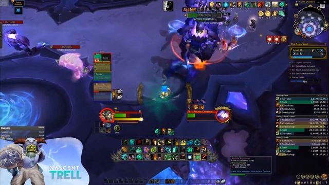 Azure Vault Mythic+ Tank Walkthrough/Commentary (Dragonflight beta) смотреть онлайн