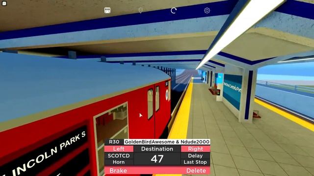 [ROBLOX] Gameplay of Subway Train Simulator. (A/C) смотреть онлайн