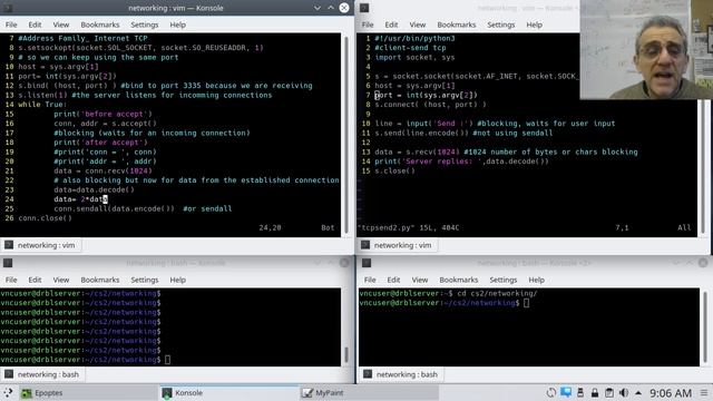 CS2 Lesson 26 - TCP echo server смотреть онлайн
