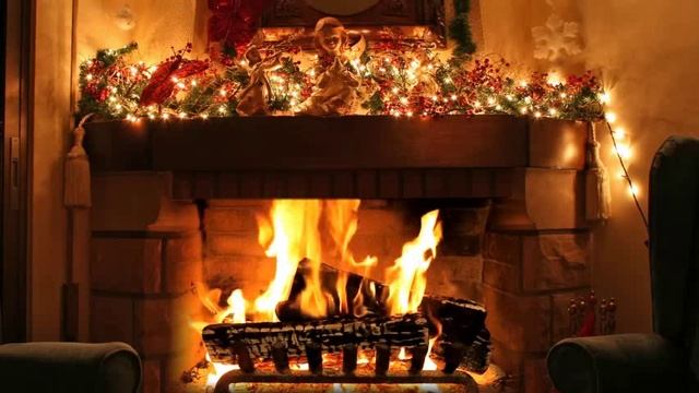 Камин на Рождество смотреть онлайн