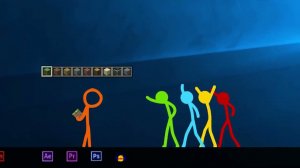 GidroMaster- Стикмены VS Minecraft 2 серия с моей озвучкой!