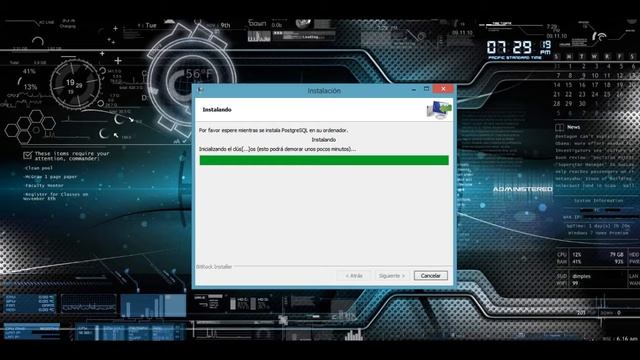 1.- Instalación del Servidor de Bases de Datos PostgreSQL v. 9.3.14 смотреть онлайн