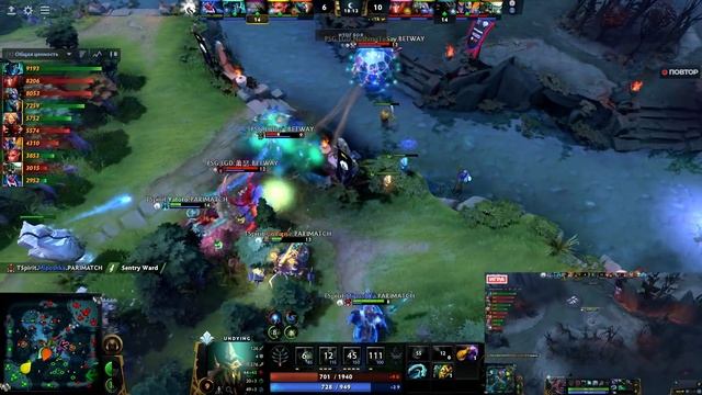 ЗАГНАЛИ ПОД САМЫЙ ФОНТАН! | Spirit Vs PSG.LGD #3 (BO5) GRAND FINAL |The International 10