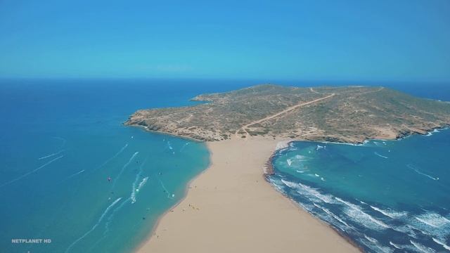 ? Prasonisi - Rhodes, Greece ✈ (Drone) смотреть онлайн