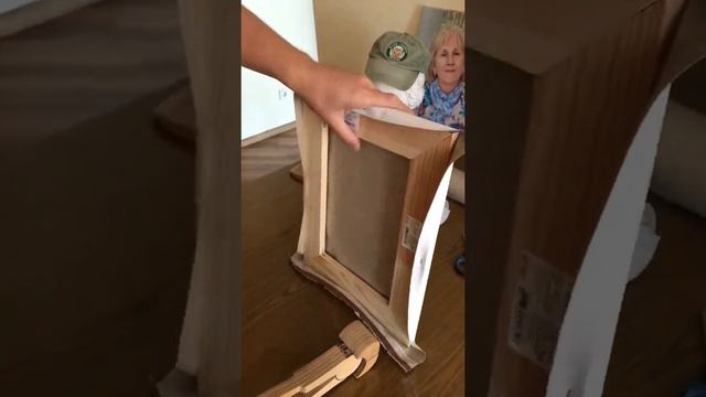 Как натягивать грунтованный холст (лён) на модульный подрамник. How to stretch a primed canvas. смотреть онлайн