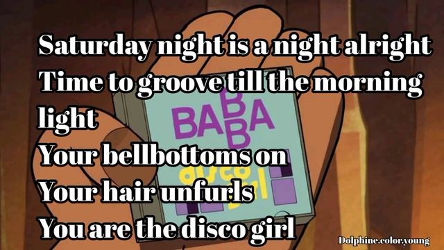 BABBA - Disco Girl (ABBA parody in Gravity Falls) смотреть онлайн