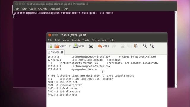 Installing Magento eCommerce in Ubuntu 10.10 смотреть онлайн