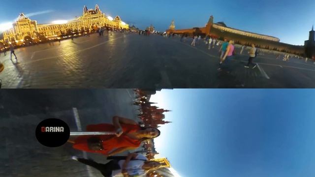 Прогулки по Москве // Панорамное видео 360° смотреть онлайн