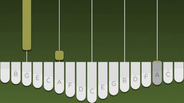 Clark - Minecraft【Kalimba Tutorial】【Tabs】