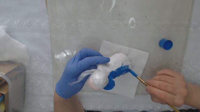 Кукла из ваты.Кукла из ваты своими руками.. Ангел Пасхальный своими руками.Angel de pasqua.2 ч. смотреть онлайн