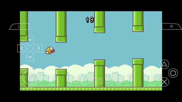 Flappy Bird PSP Emu смотреть онлайн