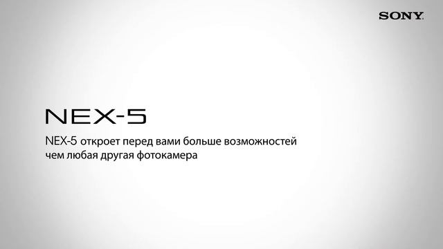 Sony Alpha NEX-5 - основные функции. смотреть онлайн