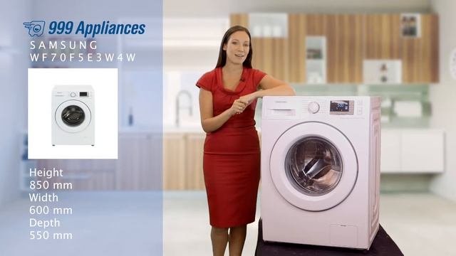 SAMSUNG WF70F5E3W4W Washing Machine Review