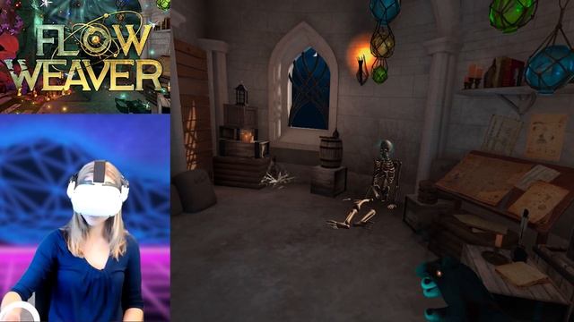 Magical Escape Room in VR! Flow Weaver Gameplay on Oculus Quest 2 NO SPOILERS смотреть онлайн
