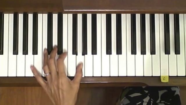 The Beatles MICHELLE Piano Tutorial LH смотреть онлайн