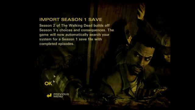The Walking Dead Season Two ERROR: CAN'T FIND SAVES FROM SEASON ONE! смотреть онлайн