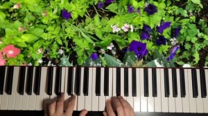 Мохнатый шмель А Петров подробный облегчённый разбор на пианино